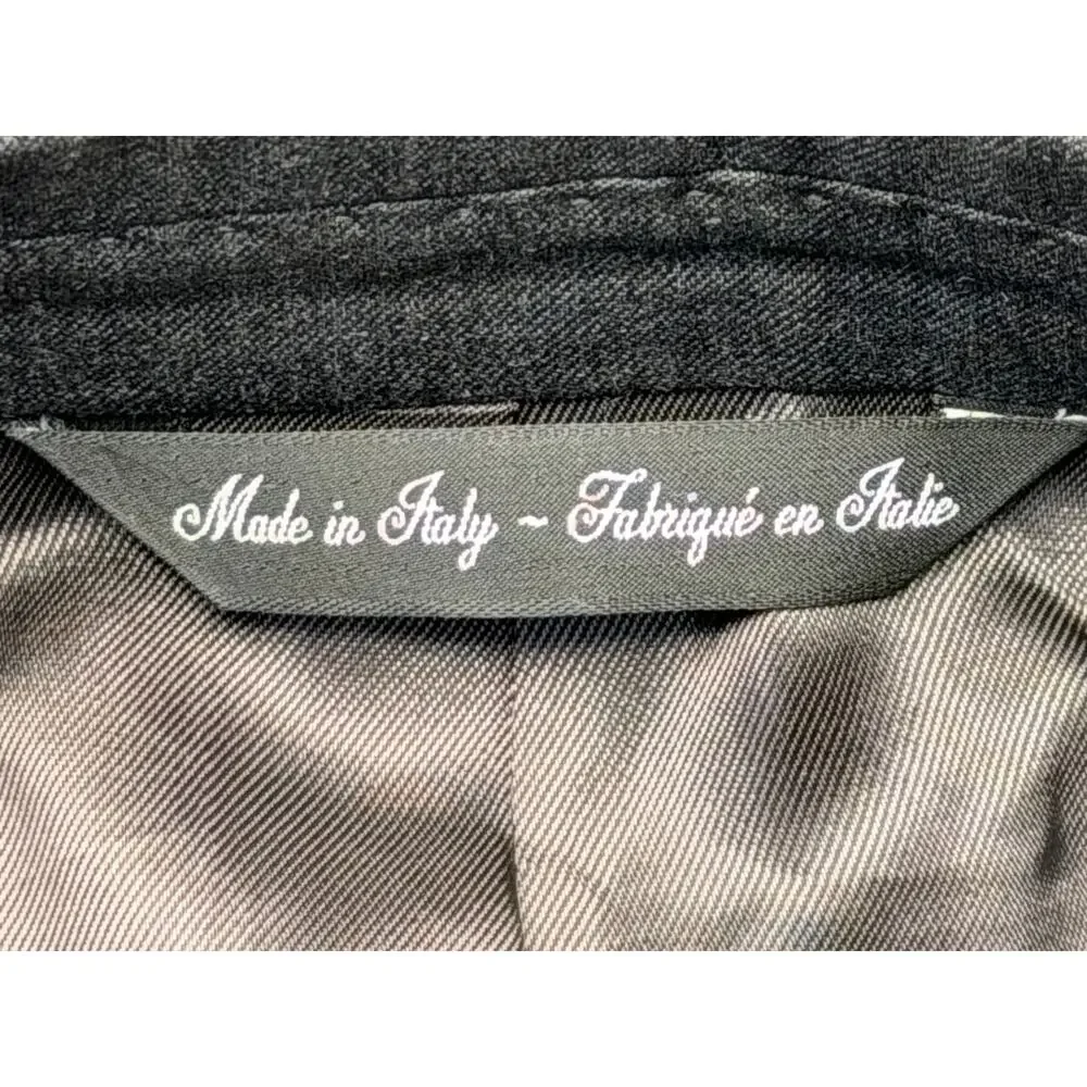 Saks Fifth Avenue Ermenegildo Zegna Cloth Blazer 46R Wool Silk Italy Slim Fit